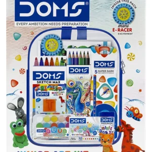 Doms Junior Art Kit Set Of 8 - Multicolour