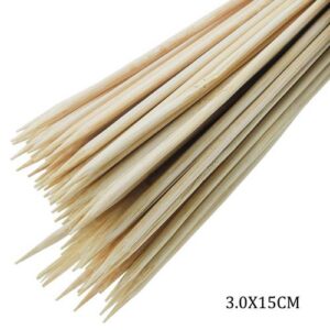 Craft Stick Round Natural 15cm (90pcs) 3.0X15CM