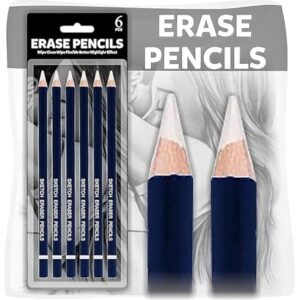 Pencil Eraser for Artists Set of 6