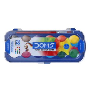 DOMS Water Colour Cake 12 Shades