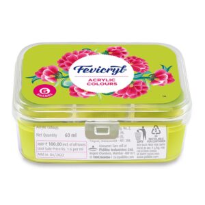 Fevicryl Acrylic Colours Lilac Kit | 6 Colours x 10 ml