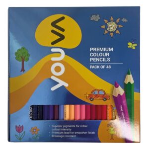 Navneet Youva Premium Multicolor Colour Pencils Pack of 48