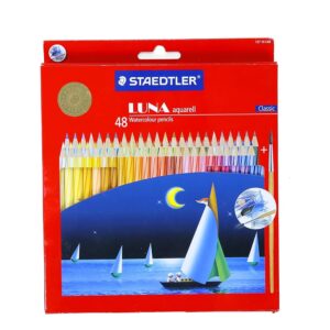 Staedtler 137 C 48 Luna Water Colour Pencil - Pack of 48