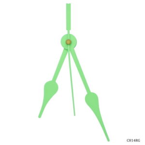 Clock Hands Set Glow In Dark Big 14G CH14RG