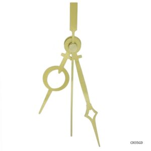 Clock Hands Set Small Kajal Gold CH35GD