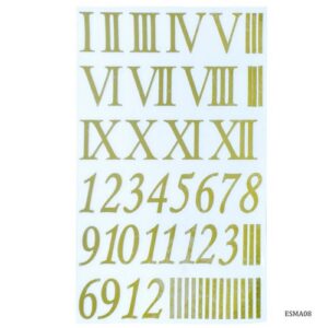 EP Sticker Metal A5 Roman No Design ESMA08