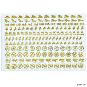 EP Sticker Metal Design Rakhi Brother ESMA28