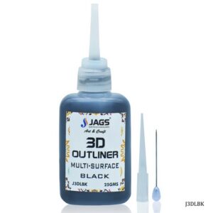 Jags 3D Outliners Multi Surface 25GM Black J3DLBK