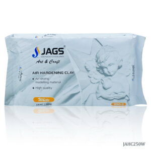 Jags Air Hardening Clay 250Grams White JAHC250W