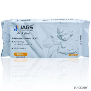 Jags Air Hardening Clay 500Grams White JAHC500W