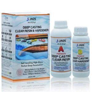 Jags Deep Casting Resin 1000Gms and Hardner 500Gms JDCR1500