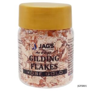 JAGS Gilding Flakes Small Bottel Rose Gold JGFSR01