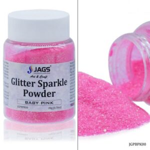 Jags Glitter Powder Baby Pink 20gm JGPBPK00