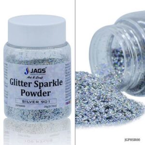 Jags Glitter Sparkle Powder Silver 901 20gm