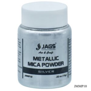Jags Metallic Mica Powder Silver Powder (523) 15Gms JMMP10