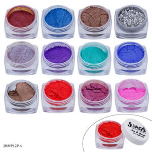 Jags Mica Powder Set Of 12 Colour (12Gms) JMMP12P-4