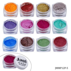 Jags Mica Powder Set Of 12 Colour (12Gms) JMMP12P-5