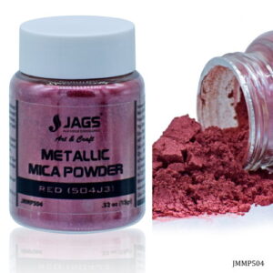 Jags Metallic Mica Powder 15Gms Red (504J3) JMMP504
