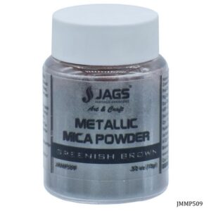 Jags Metallic Mica Powder 15Gms Green Brown JMMP509