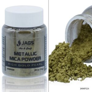 Jags Metallic Mica Powder 15Gms Rich Gold Pearl JMMP524