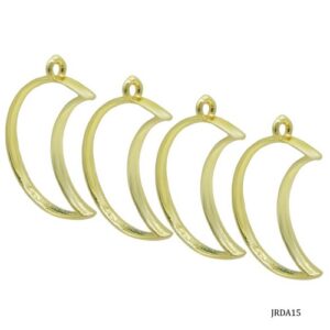 Diy Metal Imitation 4Pcs Gold Moon JRDA15