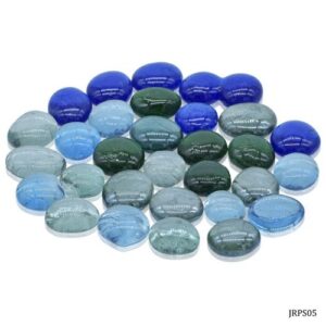 Jags Glass Pebbles 250Gms Crystal Stone Colour JRPS05