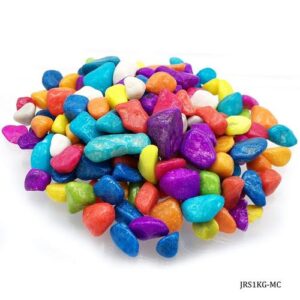 Jags Resin Stone Medium 1kg Multi Colour JRS1KG-MC