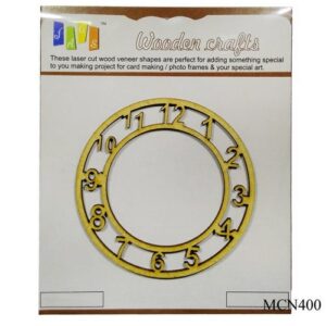 MDF Clock Number 4inch MCN400