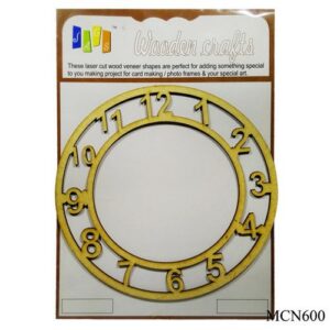 MDF Clock Number 6inch MCN600