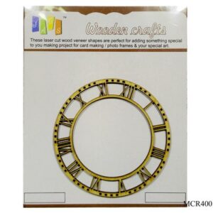 MDF Clock Roman 4inch MCR400