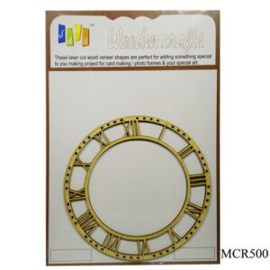 MDF Clock Roman 5inch MCR500