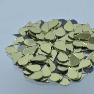 Mirror For Lippan Art Gold Drop Shape Big 50G MFLA11