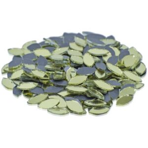 Mirror For Lippan Art Gold Eyeel Shape Big 50G MFLA23