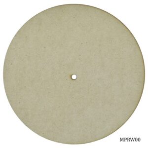 MDF Plate Round With Hole 10 Inch 4MM MPRW00