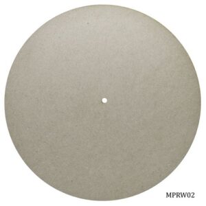 MDF Plate Round With Hole 14 Inch 4MM MPRW02