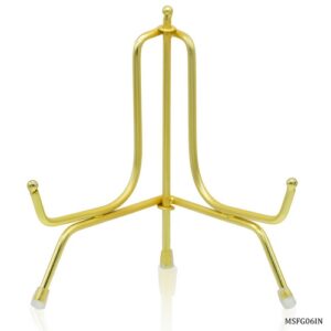 Metal Stand Folding Gold 6 Inch MSFG06IN