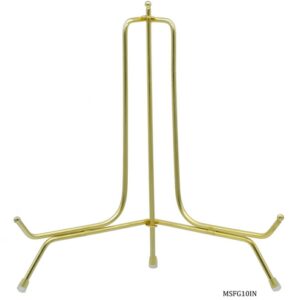 Metal Stand Folding Gold 10 Inch MSFG10IN