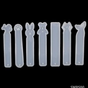 Silicone Mould Bookmarks 7 Design 7Pcs Set SMBS00