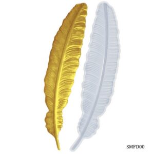 Silicone Mould Feather Design 6 Inch SMFD00