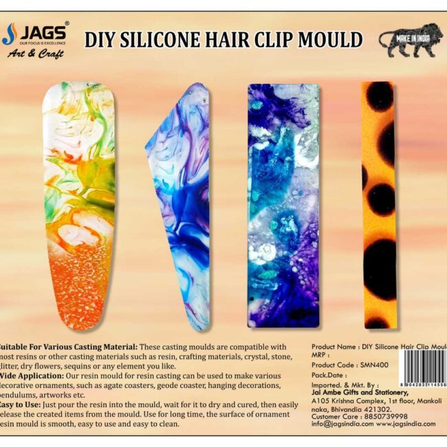 DIY SILICONE Haird Clip MOULD.cdr