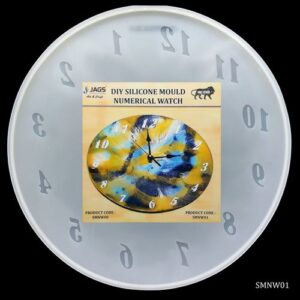 Silicone Mould Numerical Watch 12inch SMNW01
