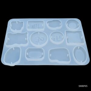 Silicone Mould Rakhi Bracelet Om Sri Swastik SMRP05