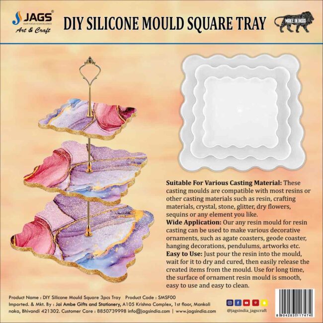 DIY SILICONE MOULD Resin Tray 12.cdr