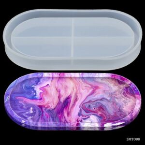 Silicone Mould Tray Oval 4 X 7.5 Inch SMTO00