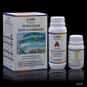 Jags Resin 500Gms Hardener 250Gms UCR750