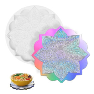 Mandala Design Mould 8 inch