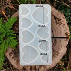 Silicone Mould 8 Cavity Heart