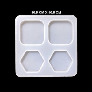 Silicone Mould Pop Socket Square & Hegagone