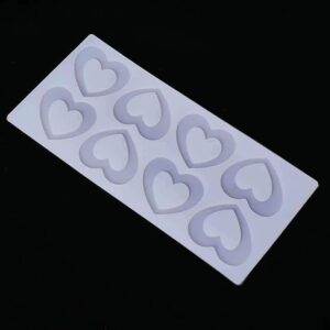 Heart DIY Silicone Chocolate Fondant Candy Mold Cake