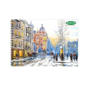 Sundaram A4 Artist Drawing Book with Butter Paper 50 Sheets / 100 Pages